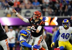 Super Bowl 2022 LIVE: Los Angeles Rams vs Cincinnati Bengals score updates after Tee Higgins touchdown