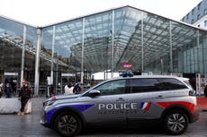 Paris incident: Knifeman shot by police at Gare du Nord train station after attacking officers
