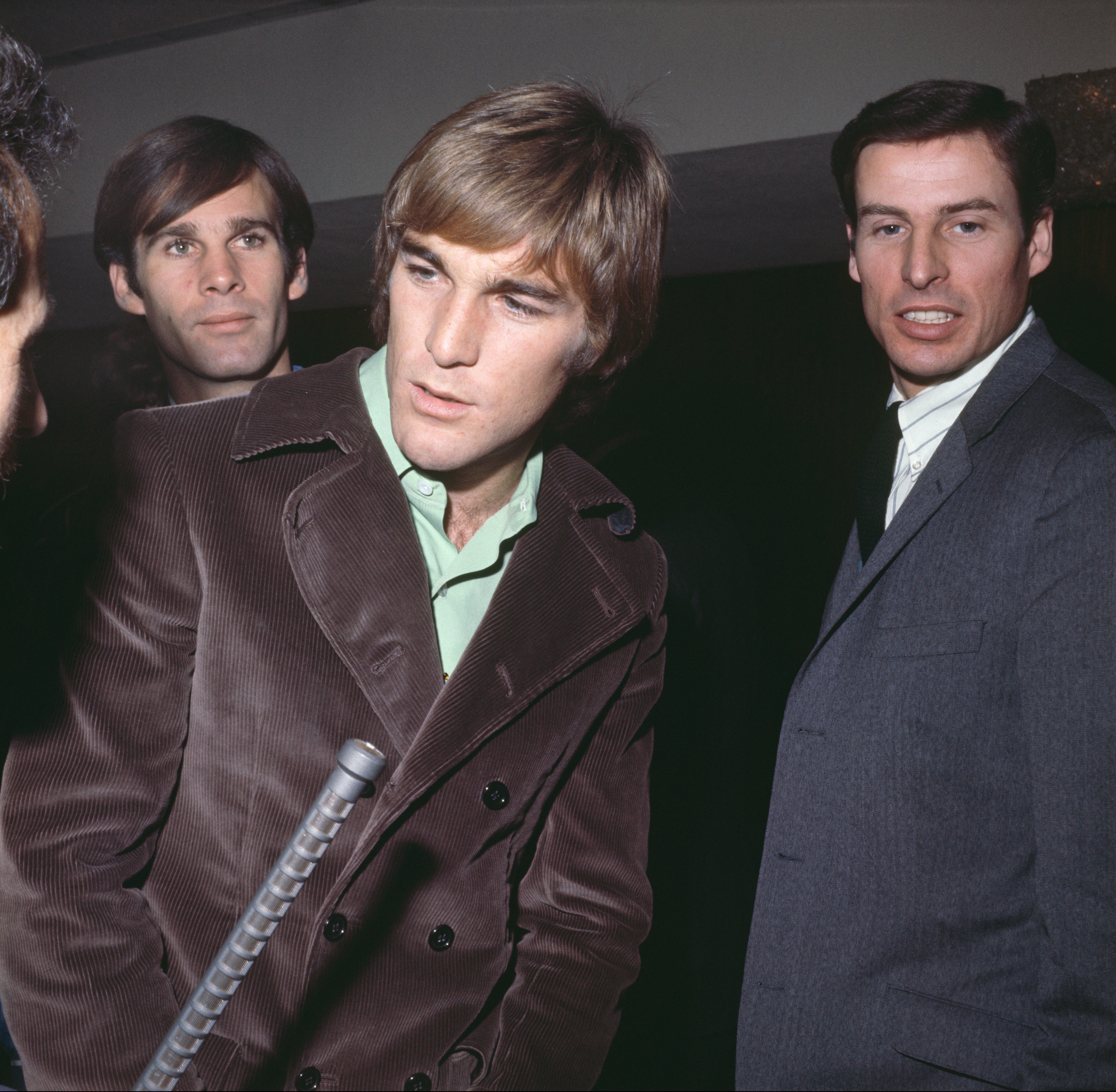 Dennis Wilson during a reception at the Hilton Hotel in London, 1967