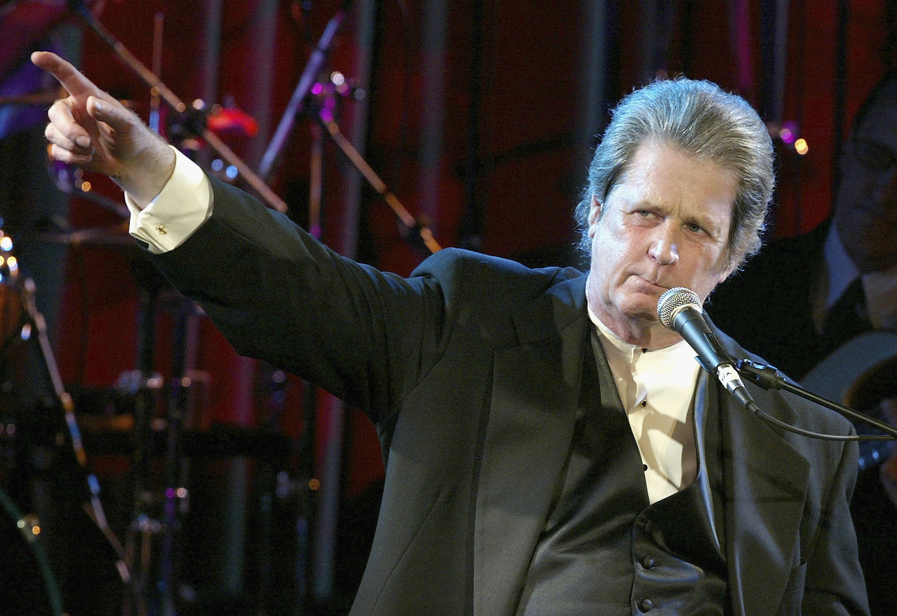 Brian Wilson performs at the BMI Pop Awards in 2004