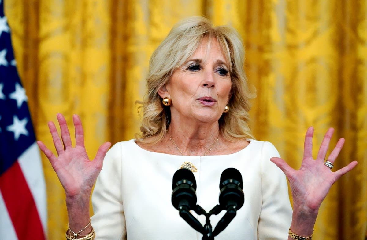 Jill Biden turns Valentine's Day into lesson for 2nd graders The Independent