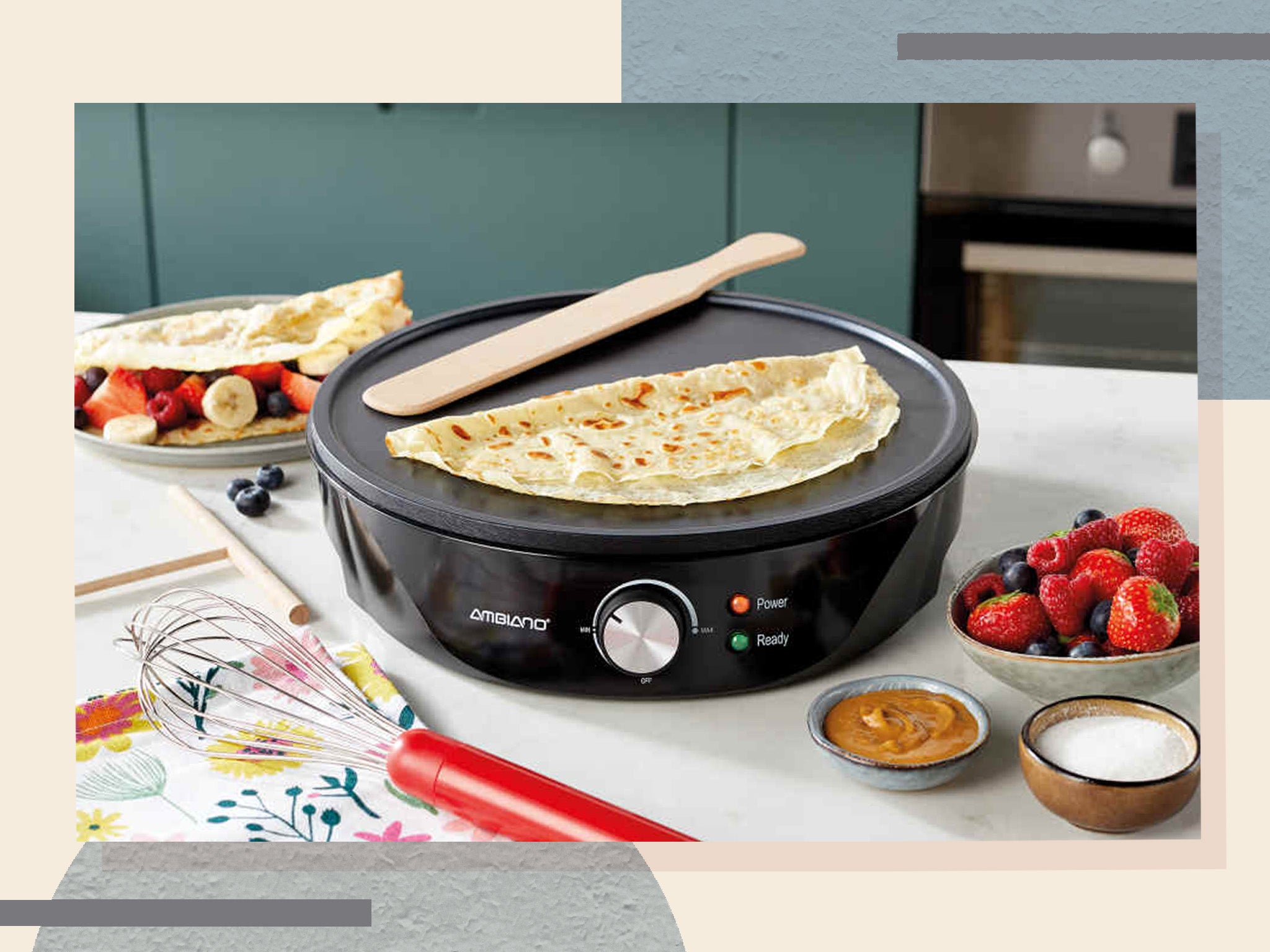 Recreate that authentic French crêperie experience at home with this pocket-friendly appliance