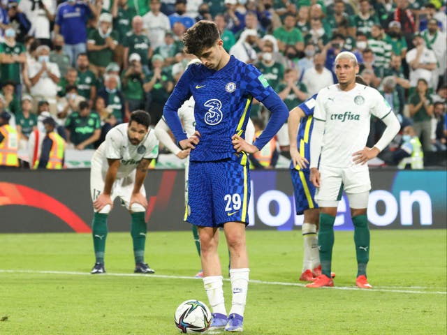 <p>Kai Havertz scored from the penalty spot to ensure Chelsea of victory against Palmeiras </p>