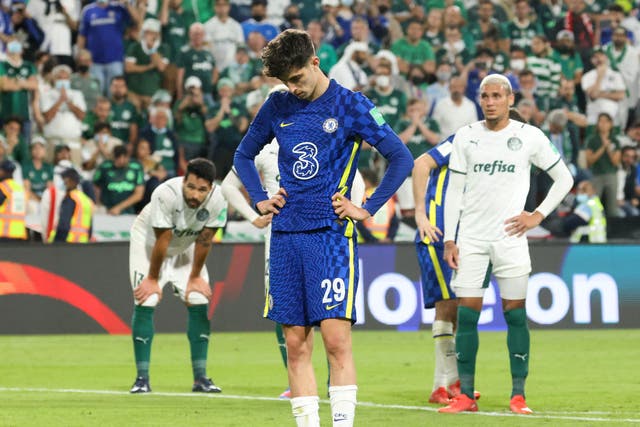<p>Kai Havertz scored from the penalty spot to ensure Chelsea of victory against Palmeiras </p>