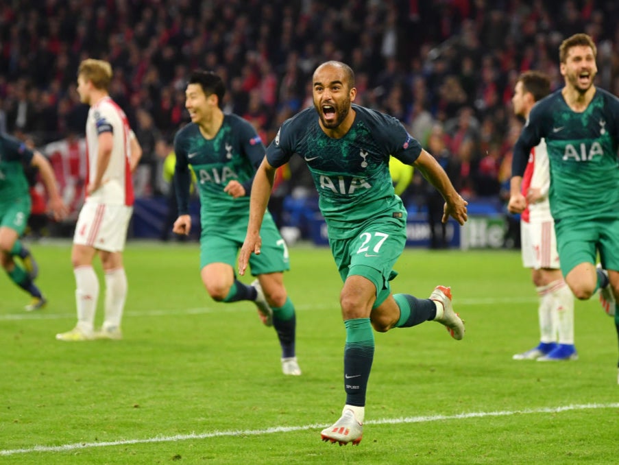 Tottenham defeated Ajax on away goals in 2019