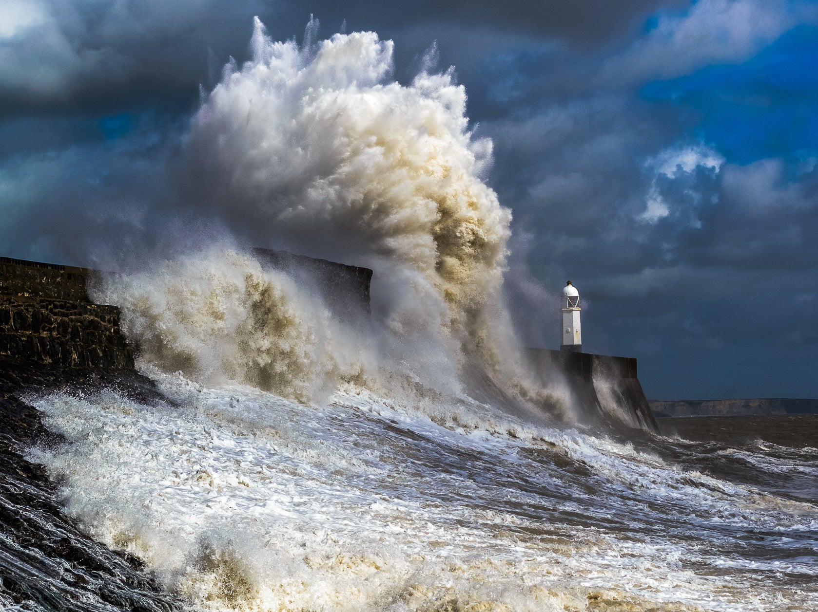 Storms Dudley and Eunice are set to batter the whole of the UK with winds up to 90mph