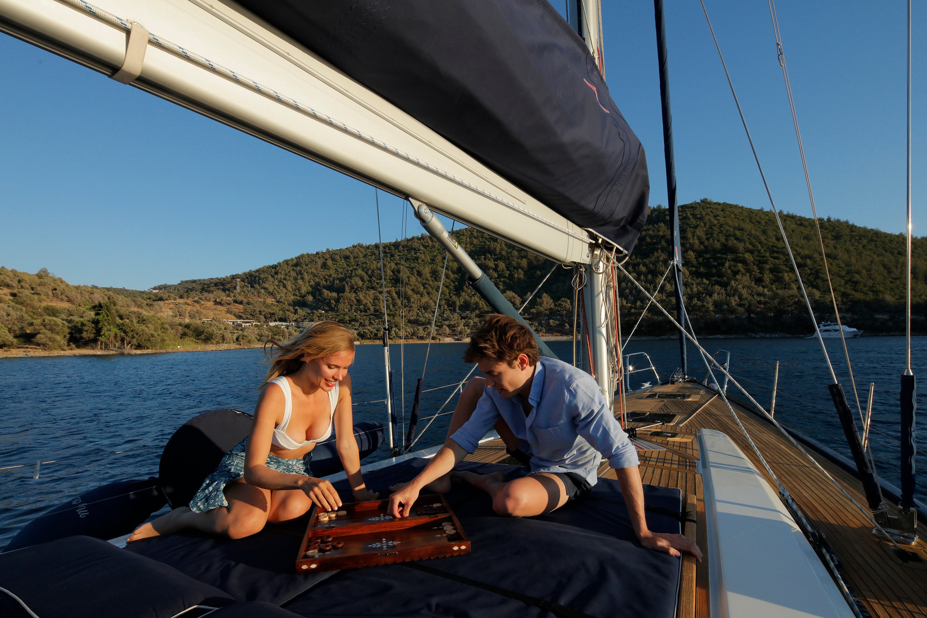 Sail through crystalline waters as you take in Bodrum’s beautiful coves and beaches