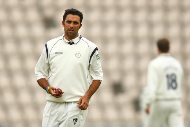 Kabir Ali, pictured playing for Hampshire, has been announced as an assistant coach at Yorkshire (Chris Ison/PA)