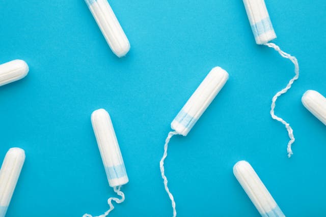 <p>Researchers discovered that some 8 per cent of those who struggled to afford period products had reused throwaway one-use pads</p>
