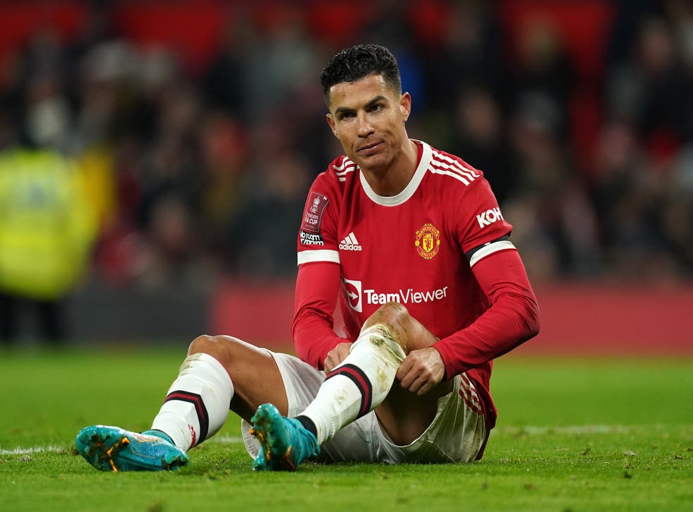 Cristiano Ronaldo is enduring a frustrating spell with Manchester United (Martin Rickett/PA)