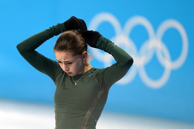 Russian Olympic Committee’s Kamila Valieva will compete in the short programme (Andrew Milligan/PA)