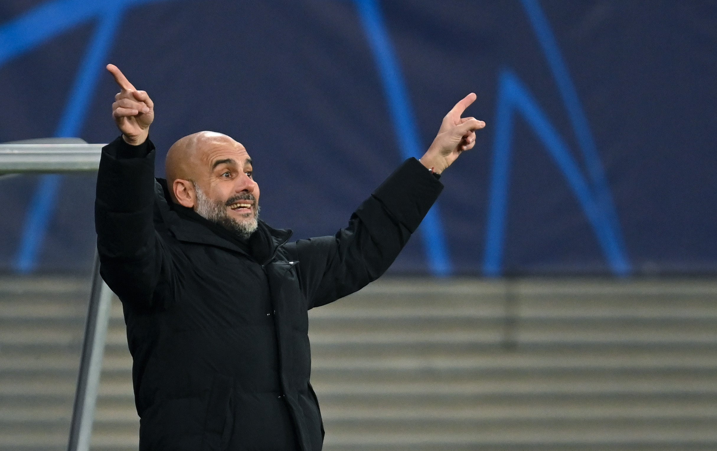 Pep Guardiola is pleased with the spirit within his Manchester City squad (DPA via PA Wire)