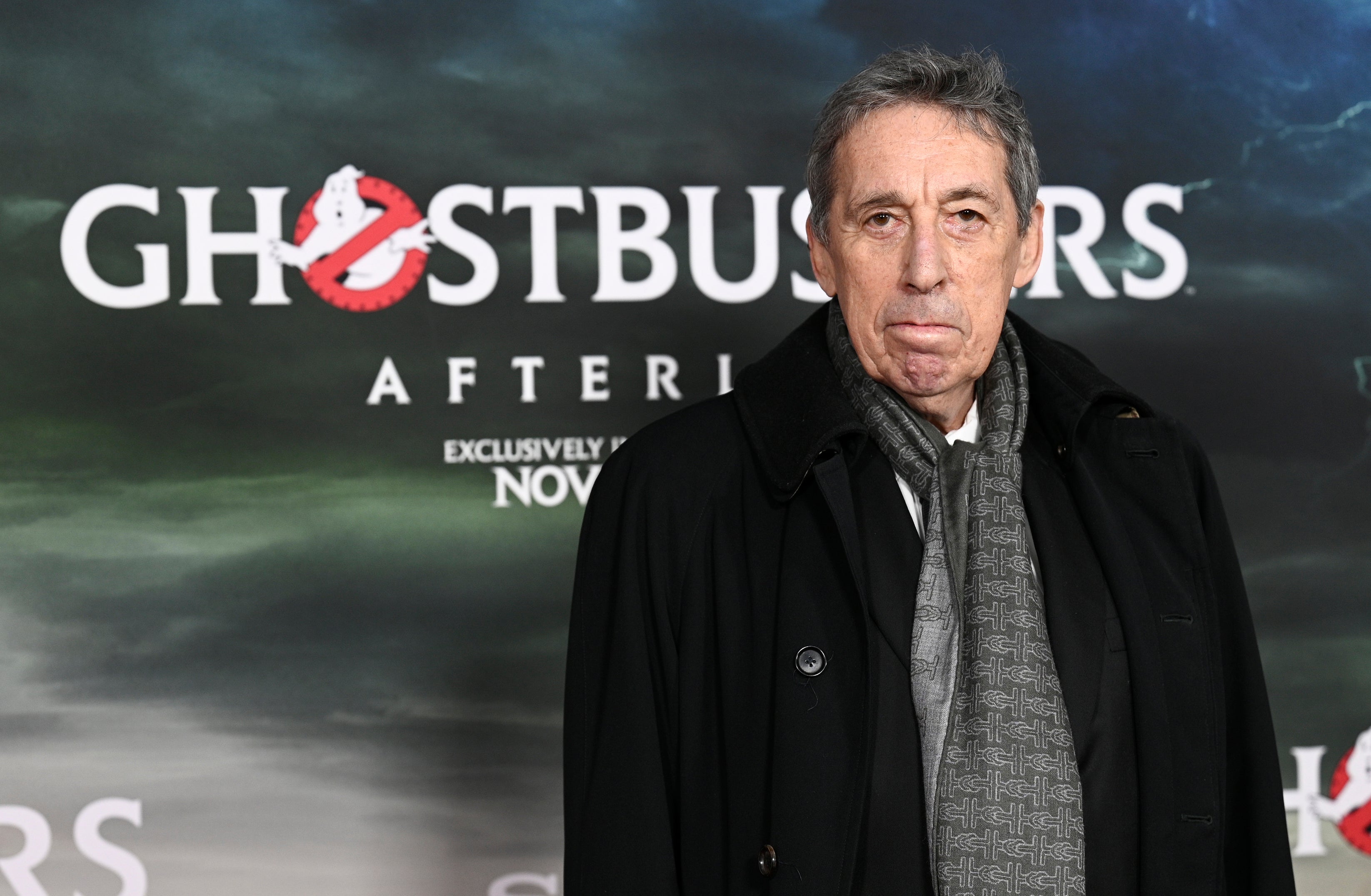 Ivan Reitman at the premiere of Ghostbusters: Afterlife (Evan Agostini/Invision/AP)