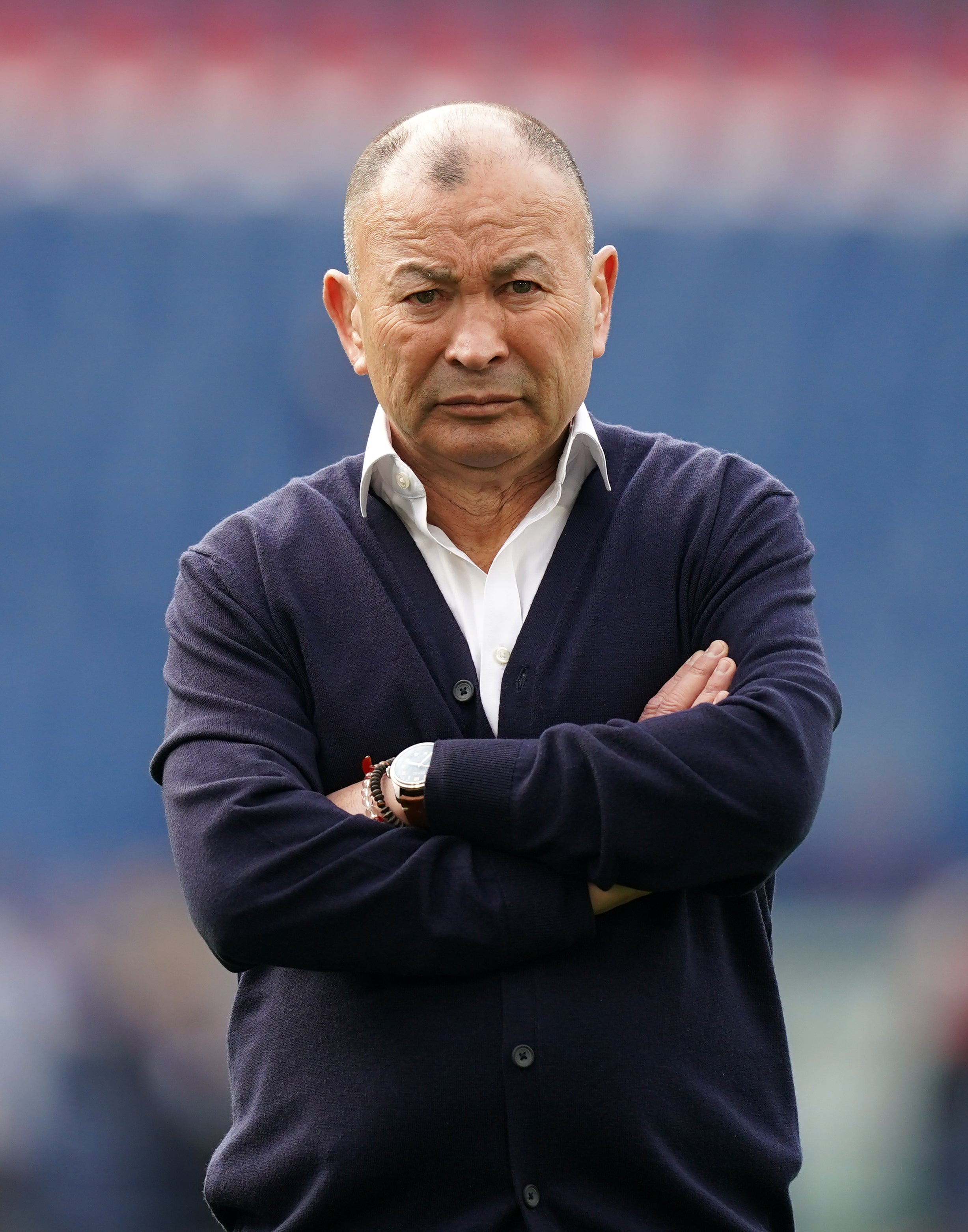 Eddie Jones was not impressed by the officiating when England and Wales met at the Principality Stadium last year (Mike Egerton/PA)