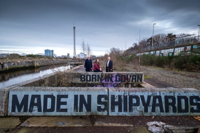 The Glasgow University led GALLANT project aims to transform land on the edge of the Clyde. (Chris James/Glagsow University/PA)