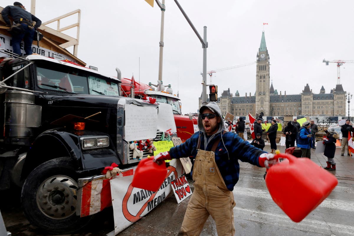 Canada trucker protest latest: Trudeau declares public emergency after police arrest 11 with firearms