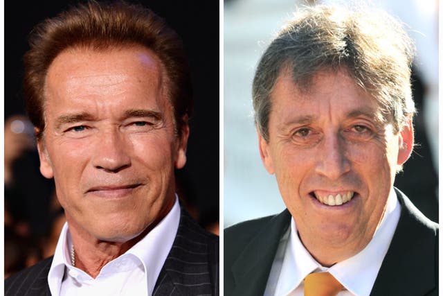 <p>Arnold Schwarzenegger paid tribute to director Ivan Reitman</p>