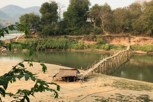 <p>Luang Prabang city in Laos lies at the confluence of the Mekong and Nam Khan rivers </p>