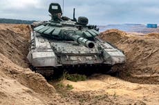 Ukraine-Russia news – live: UK fears invasion beyond Ukraine, as Nato warns no sign of Kremlin backing down