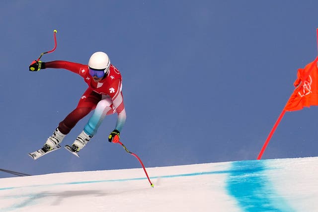 APTOPIX Beijing Olympics Alpine Skiing