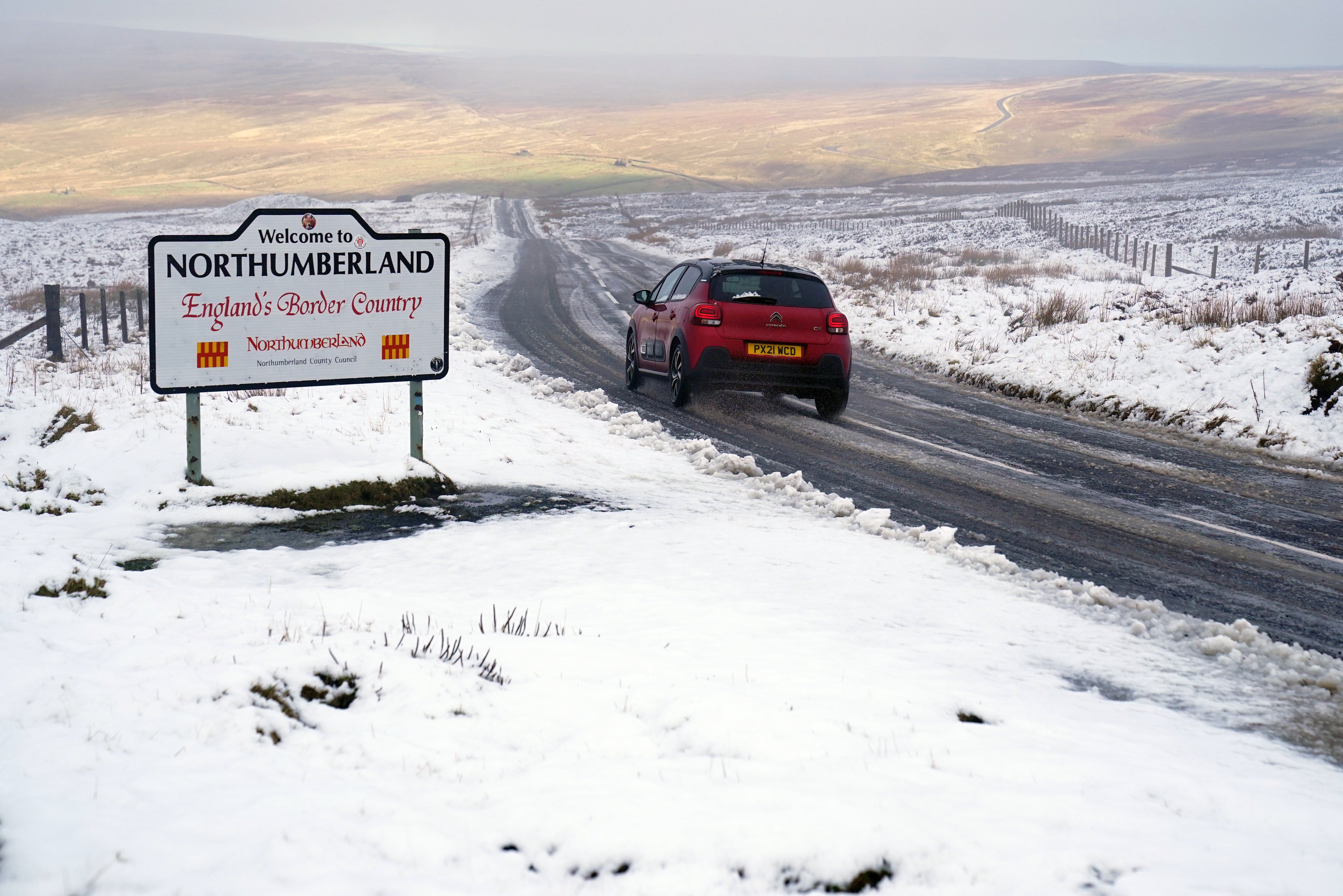 Snow is forecast for parts of the country this week