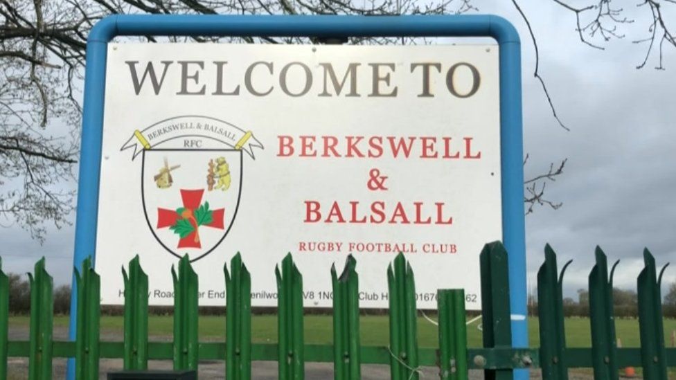 The club was playing Berkswell and Balsall where the injury happened