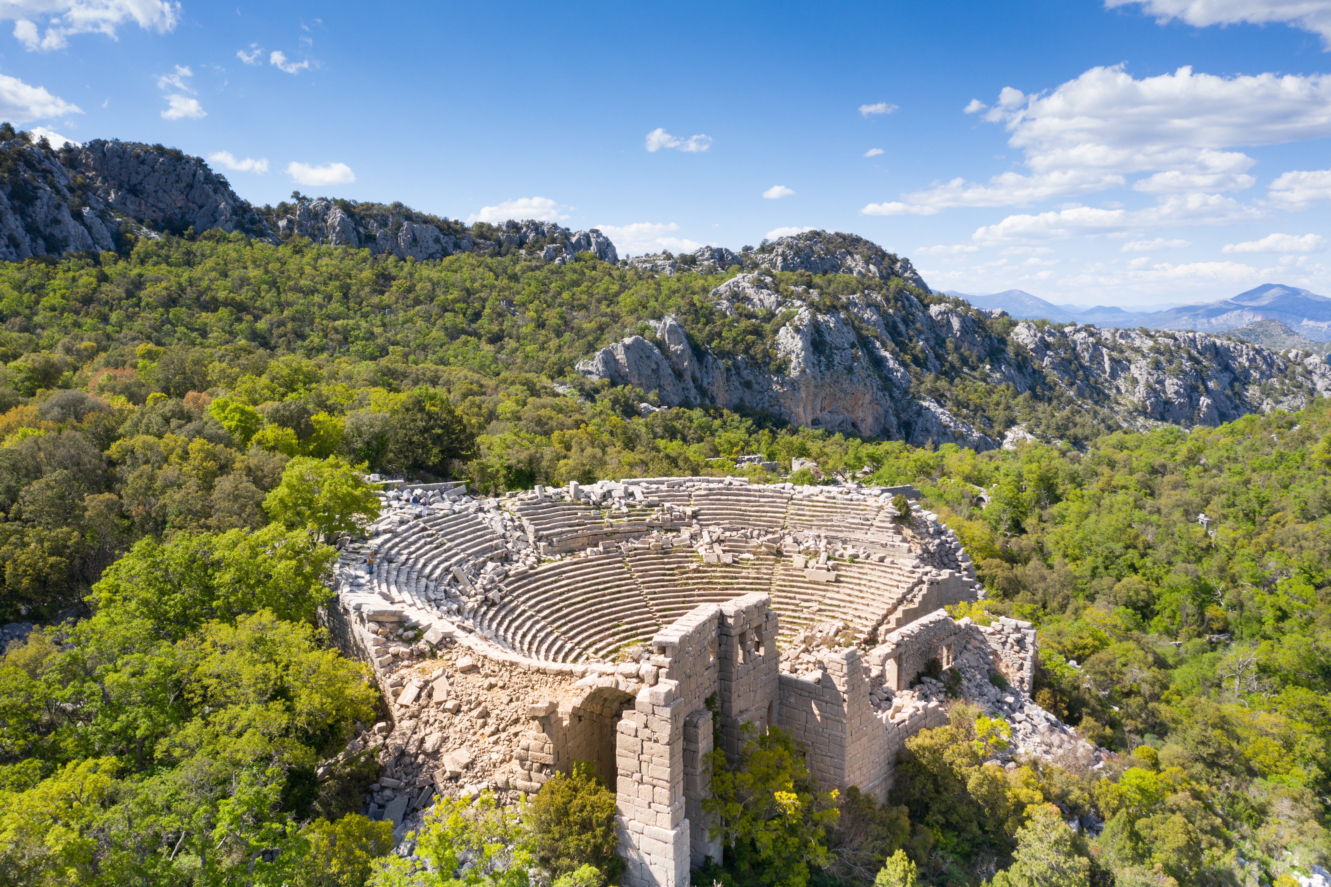 The ancient city of Termessos is beautifully preserved