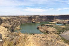 Earth’s crust ‘tilted’ under ice sheets to create ancient megafloods