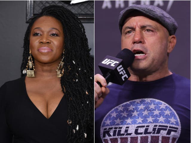 <p>India Arie dice que se sintió ofendida por los comentarios de Joe Rogan en su podcast </p>