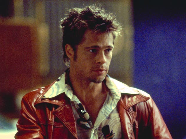 <p>Brad Pitt in the 1999 psychological thriller ‘Fight Club'</p>