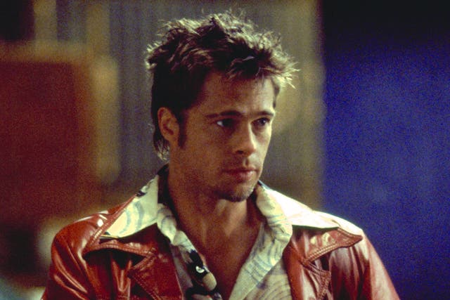 <p>Brad Pitt in the 1999 psychological thriller ‘Fight Club'</p>