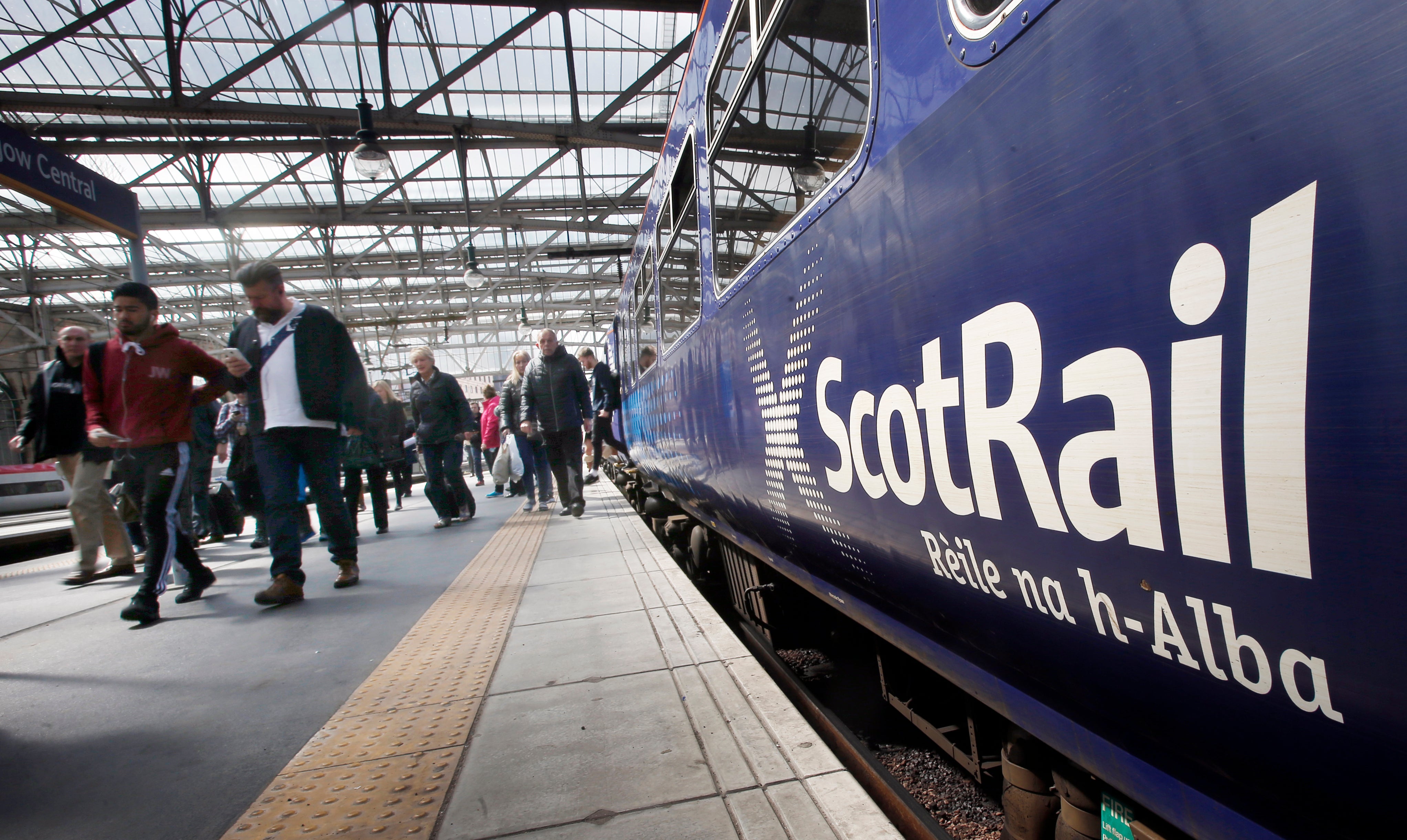 Services in the affected areas will end from 4pm on Wednesday, Scotrail has said (Danny Lawson/PA)