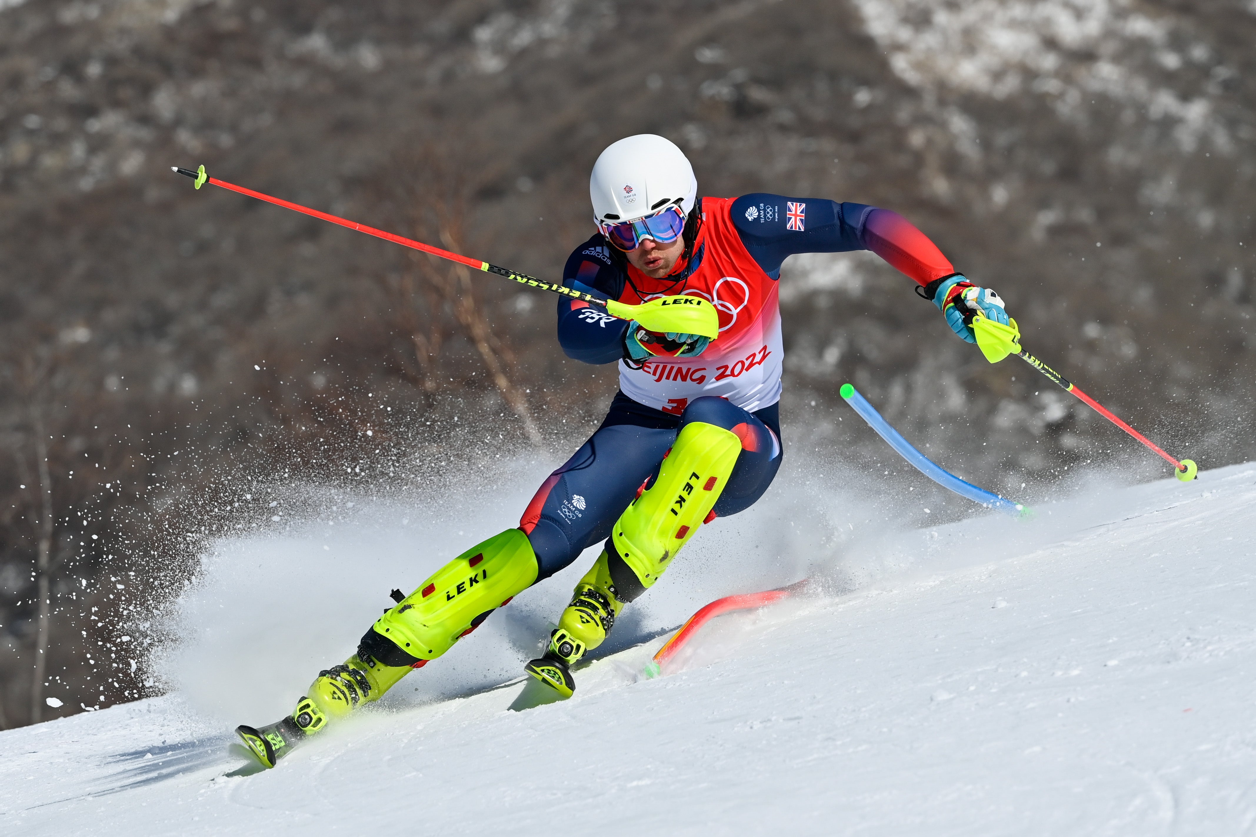 Ryding made a key mistake in the slalom