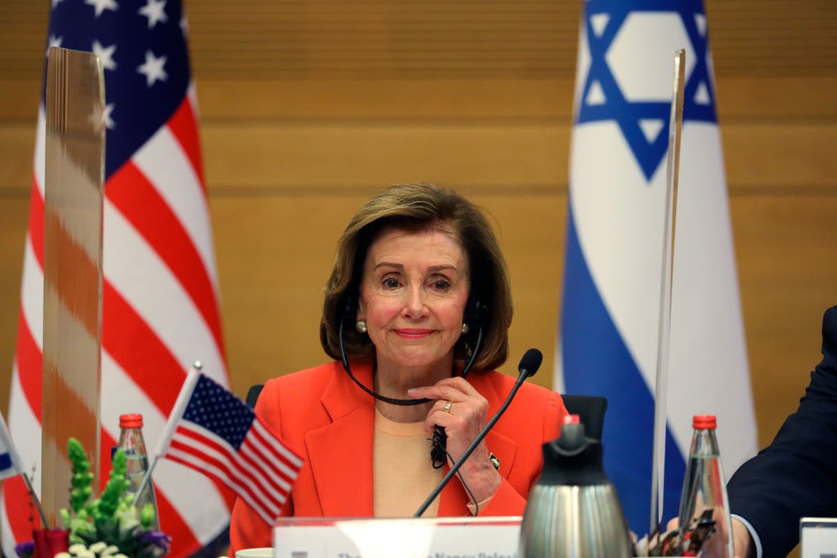 Pelosi in Jerusalem: US support for Israel is 'ironclad'