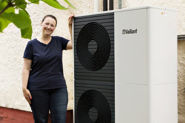 Heat pumps can produce three units of heat per unit of electricity they use. (Octopus Energy/PA)