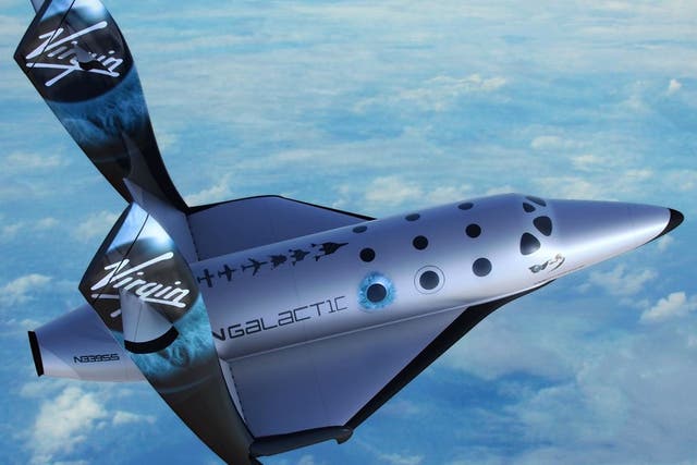 <p>Tickets for Virgin Galactic’s flights will cost $450,000, requiring a deposit of $150,000</p>