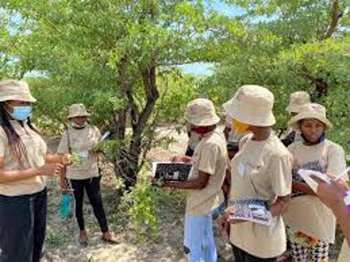 Conservation camp in Botswana encourages young girls to care for the environment