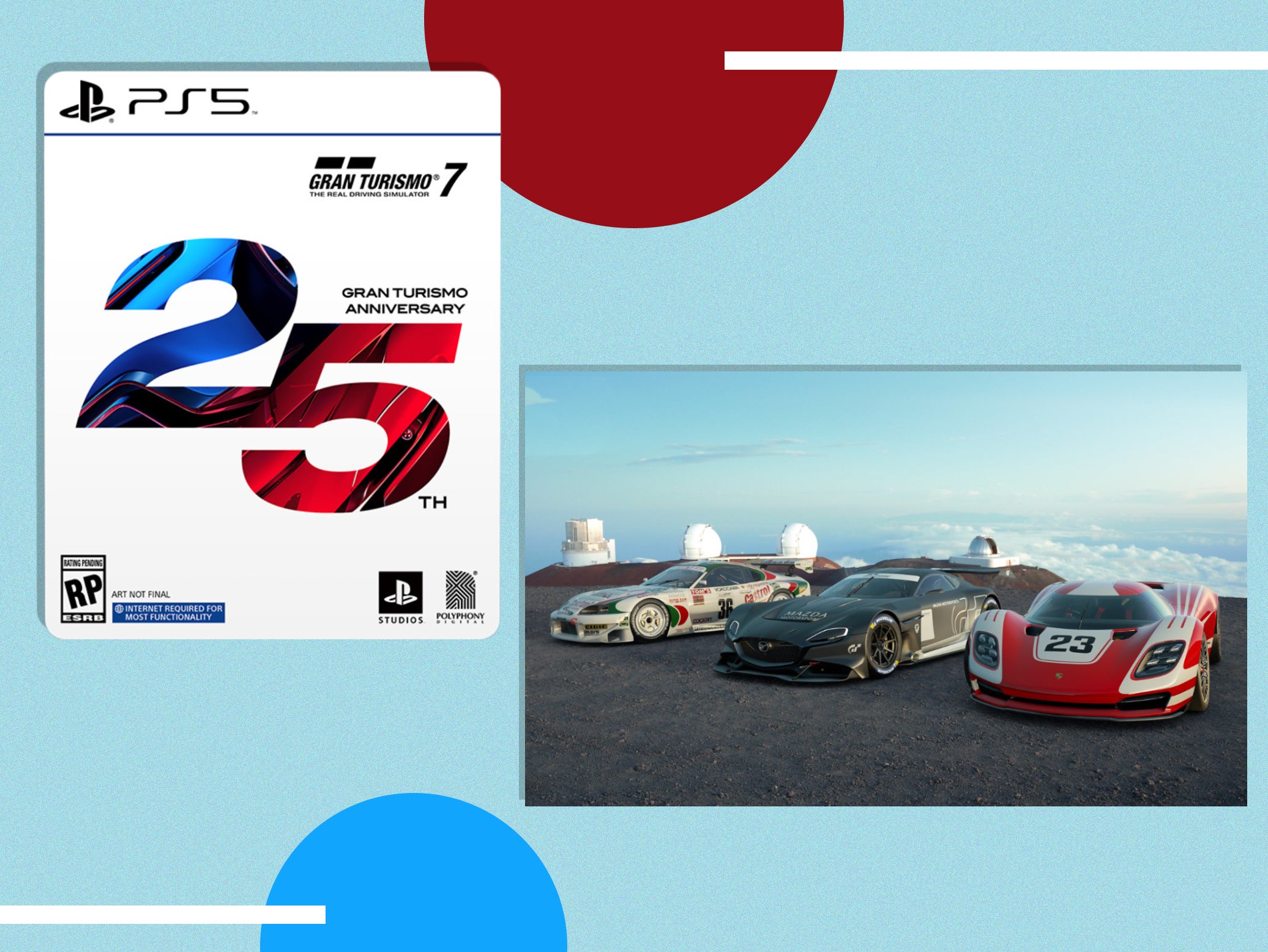 GRAN TURISMO 7 PS4 FULL GAME CARD + 1 MILLION CR 25th Anniversary Playstation 4