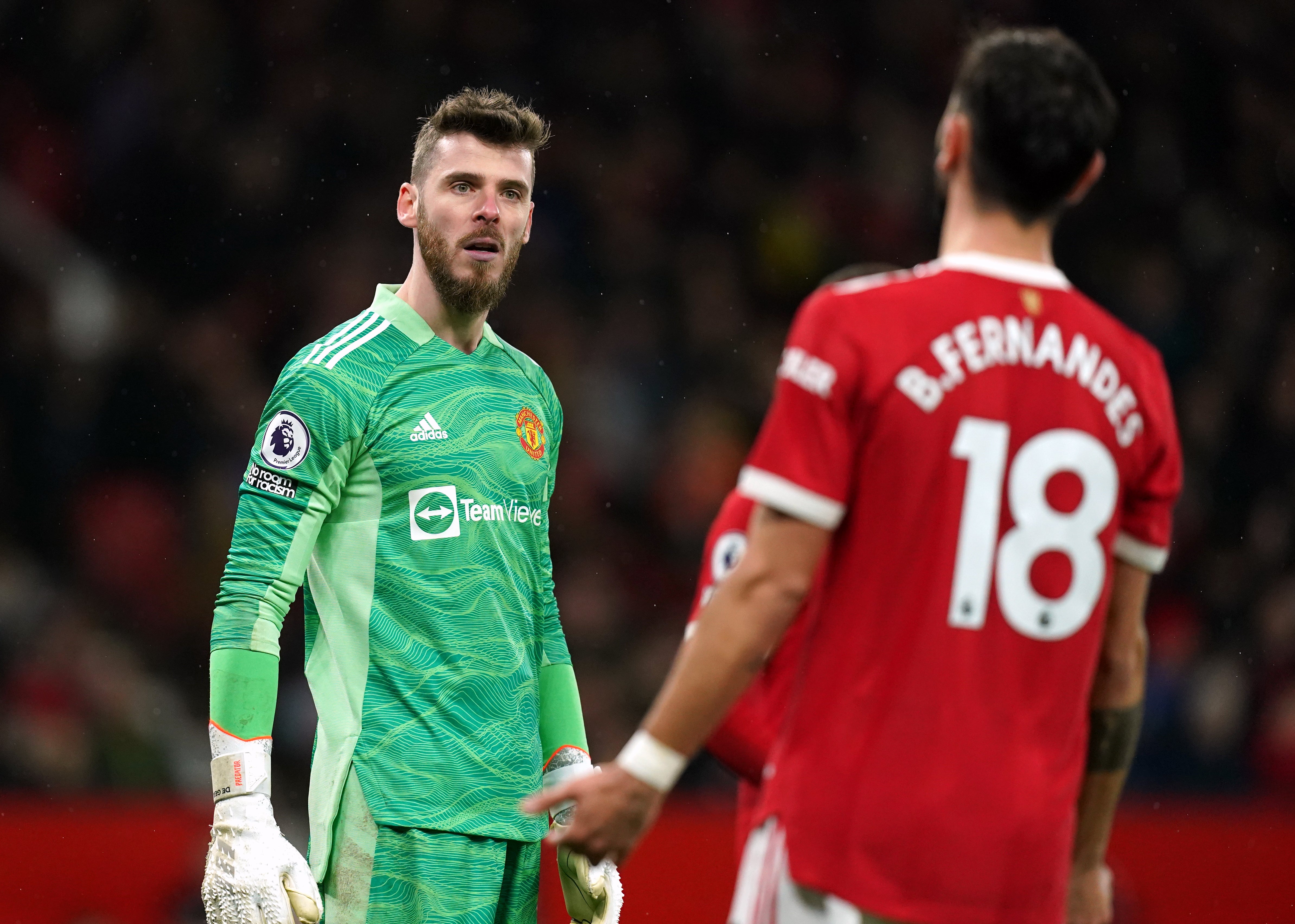 De Gea has had to be at his best this season (Martin Rickett/PA)