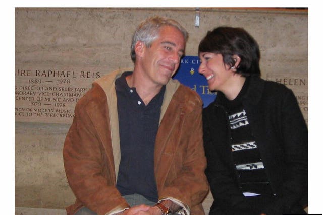 <p>British socialite Ghislaine Maxwell, right, was convicted in the US of helping Jeffrey Epstein, left, sexually abuse teenage girls </p>