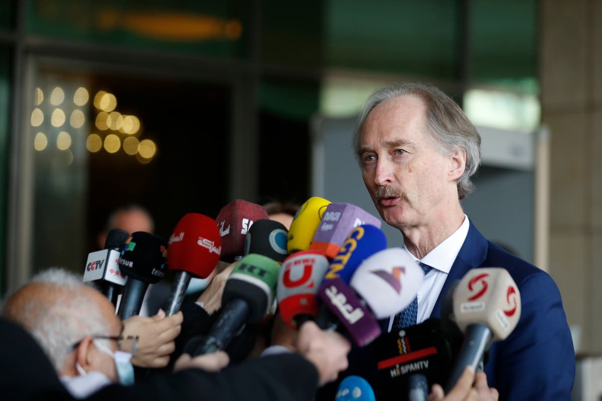 UN envoy to Syria expects constitutional talks to resume | The Independent