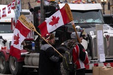 Police ticketing, warning truckers to leave Canada's capital
