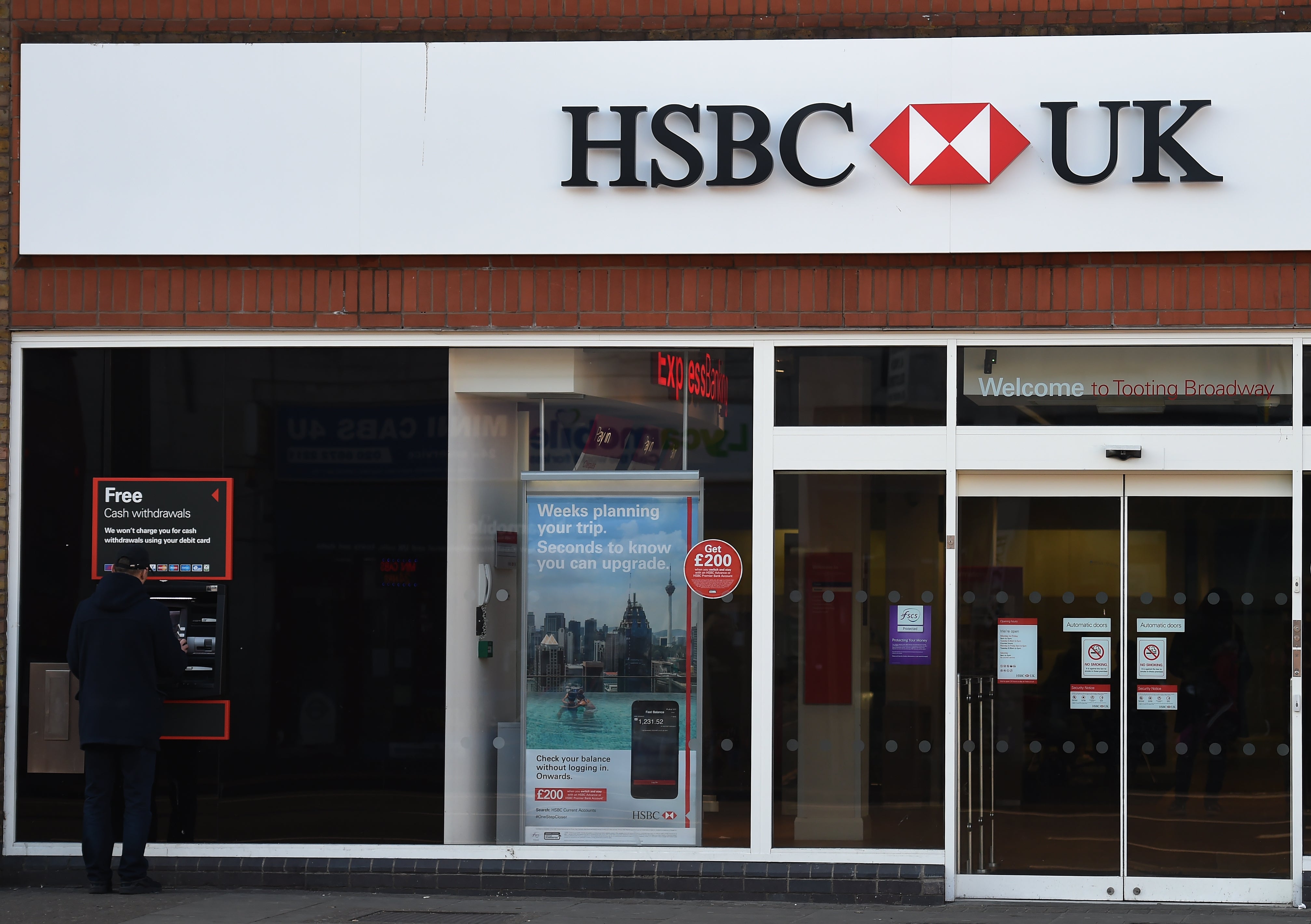 HSBC UK has recorded a 72% fall in telephone banking fraud attempts at the start of this year compared with January 2021 (Charlotte Ball/PA)
