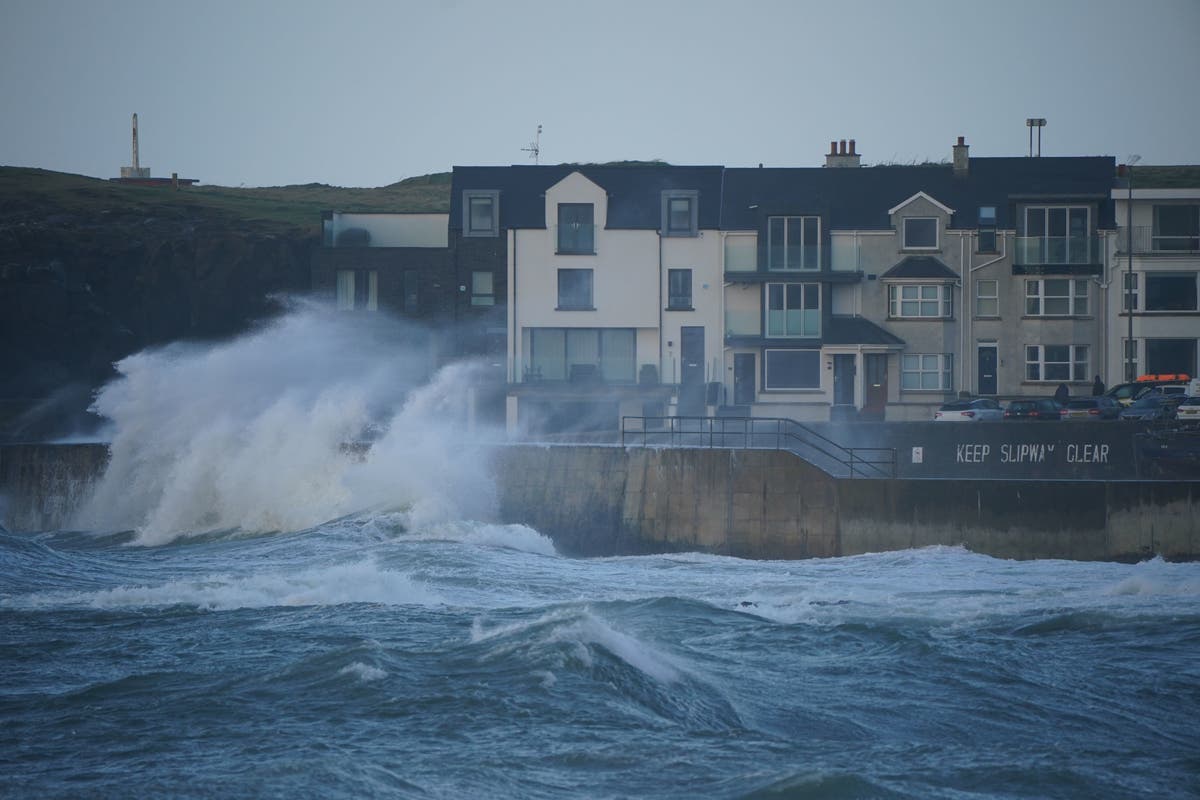 Storm Dudley brings 80mph winds and heavy rain — as Eunice threatens worse disruption