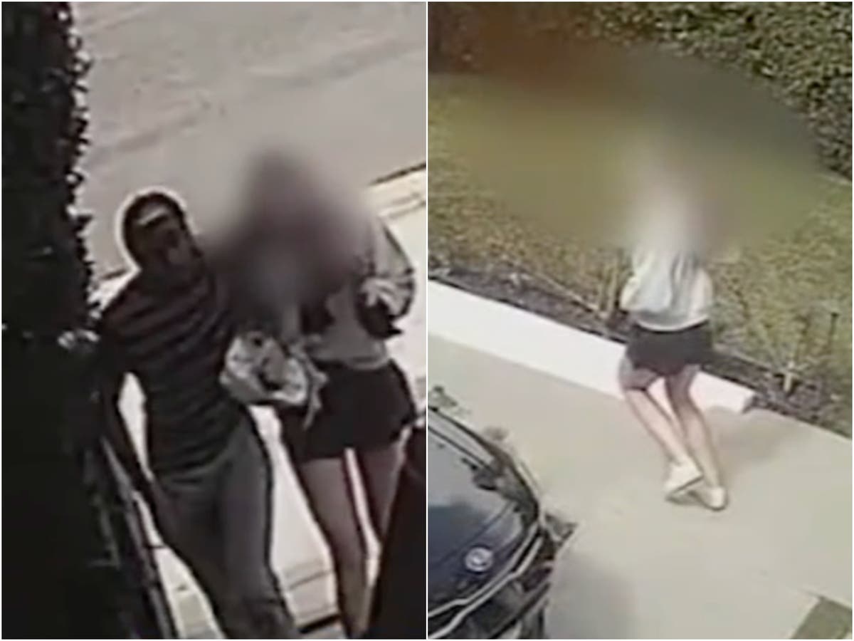 Surveillance Footage Released Of Man Wanted For Dragging Woman Into