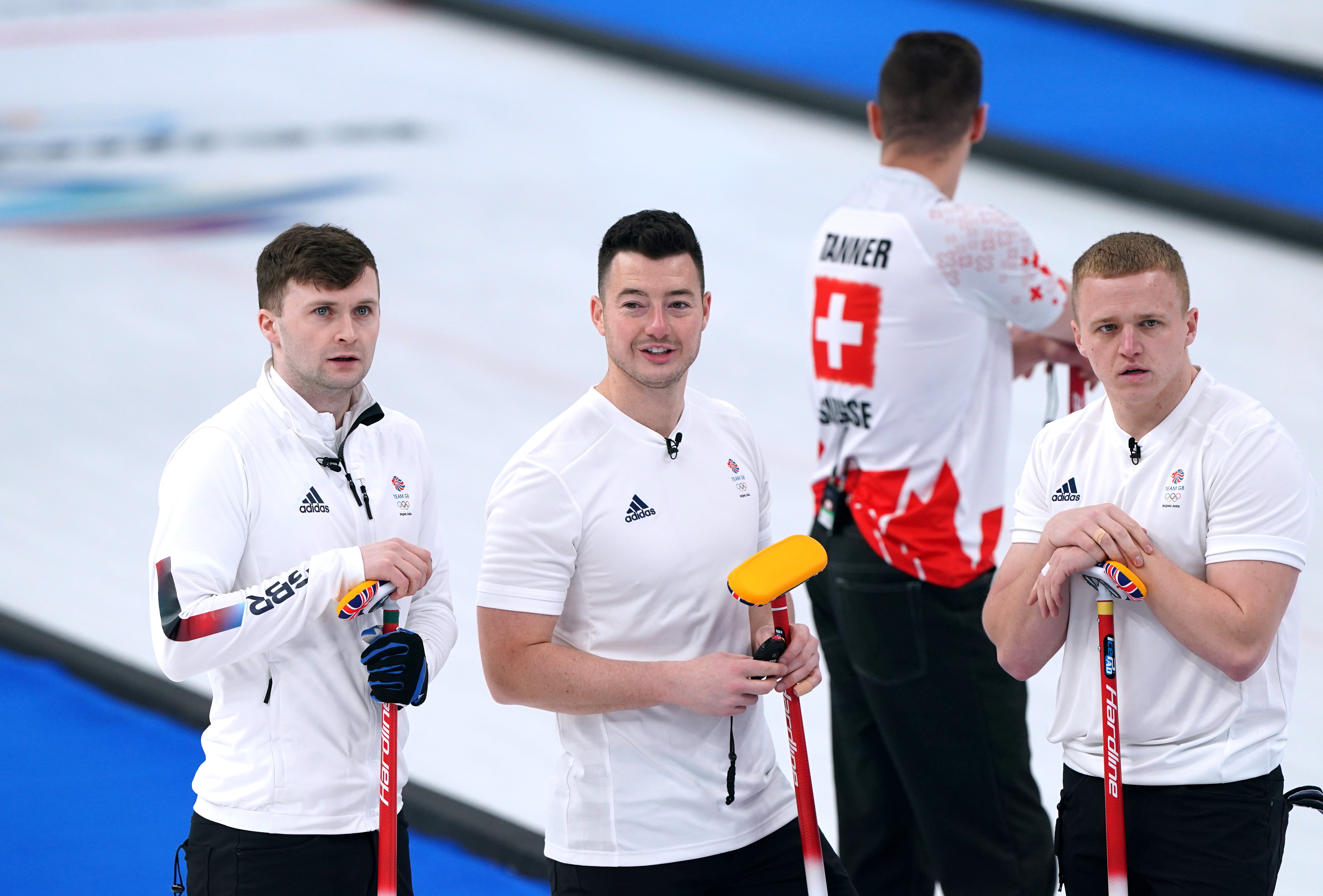 Bruce Mouat’s men will face the United States in the Olympic semi-finals (Andrew Milligan/PA)