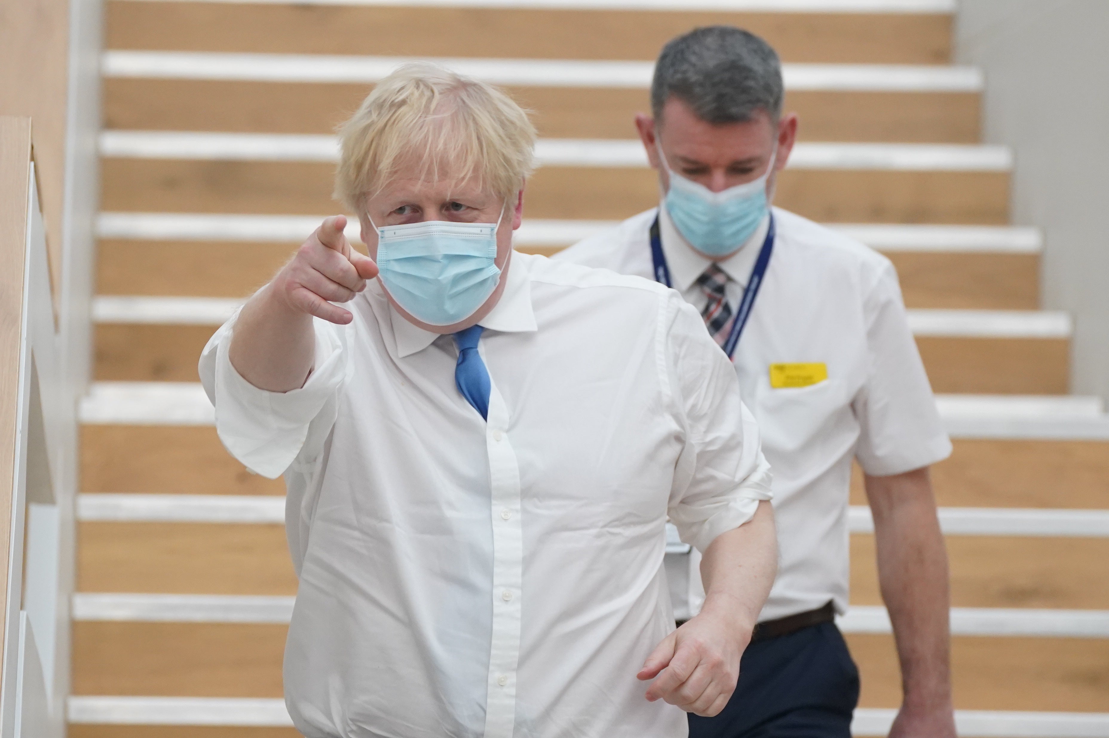 Prime Minister Boris Johnson is due to set out his ‘living with Covid’ plan next week (Owen Humphreys/PA)