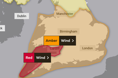 Storm Eunice: Met Office issues most severe ‘red’ danger-to-life warning in rare move