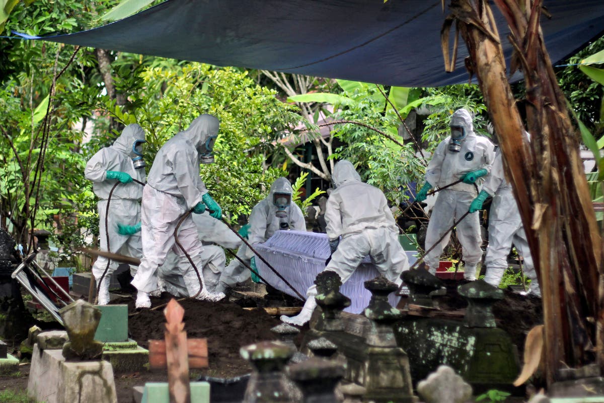 Indonesian cases hit record but less severe, fewer deaths Indonesian cases hit record but less severe, fewer deaths