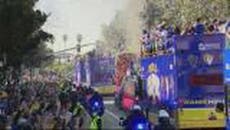 Super Bowl: Los Angeles Rams celebrate victory with parade through city